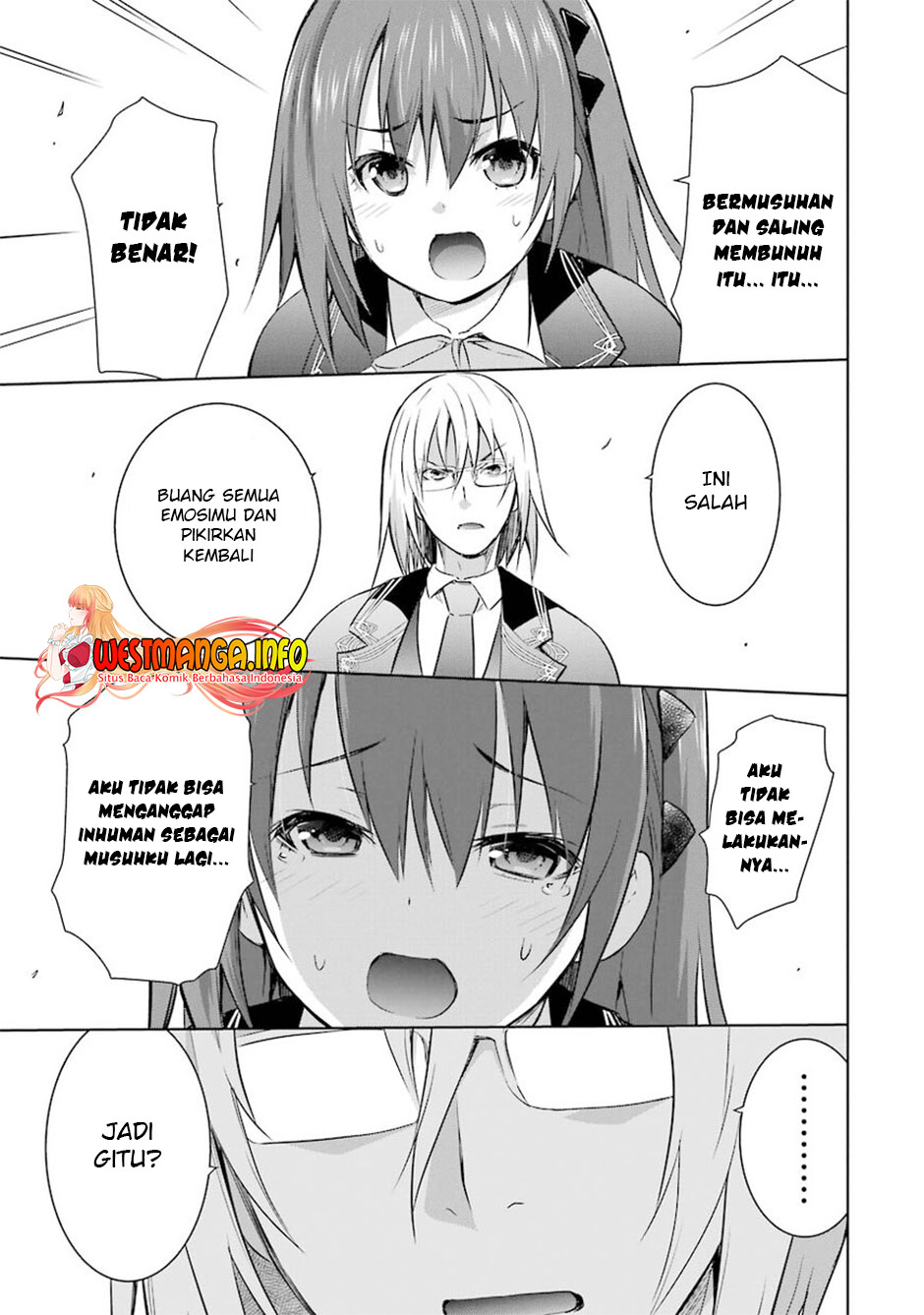 Maou to Ore no Hanggyakuki chapter 33